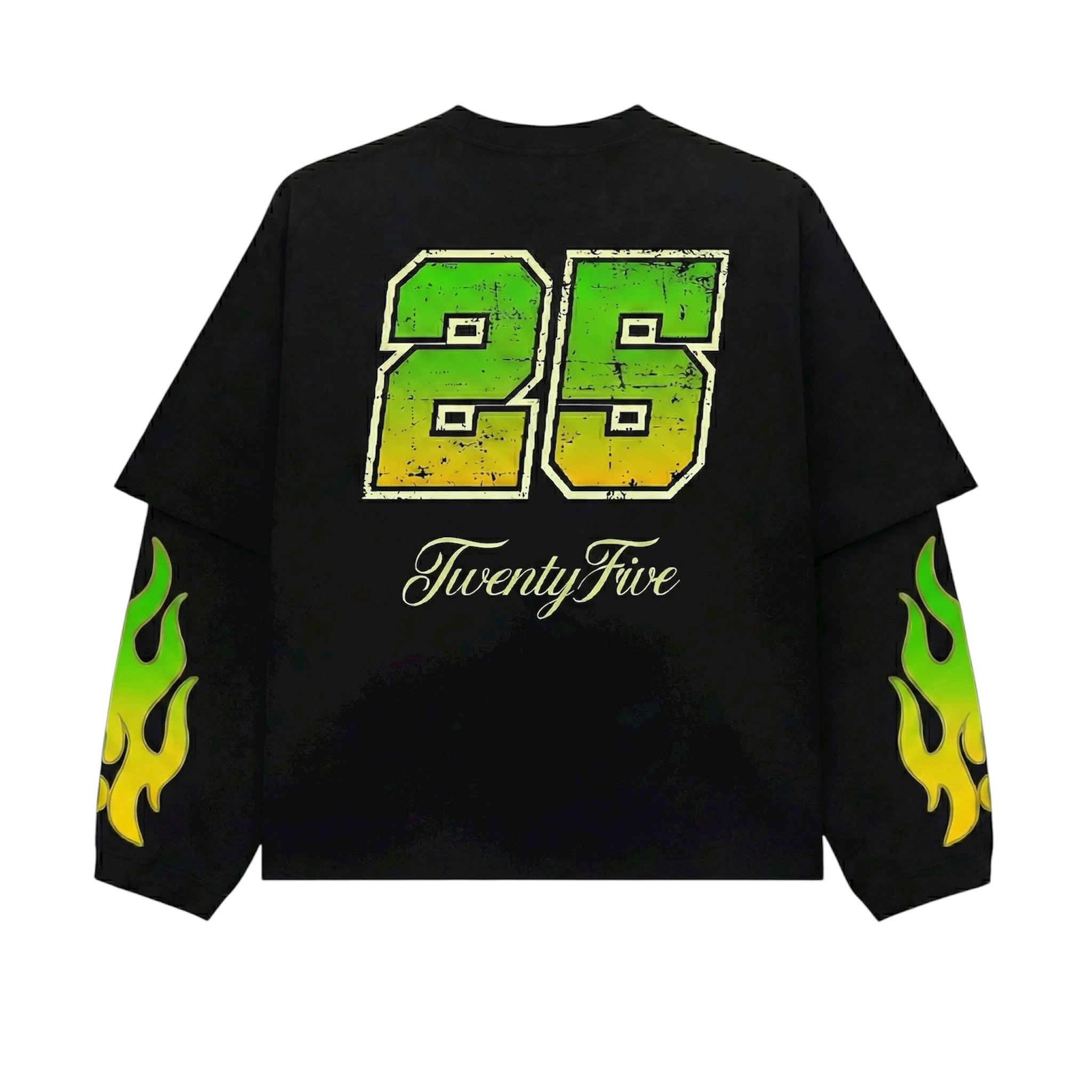 LONGSLEEVE BLACK/GREEN