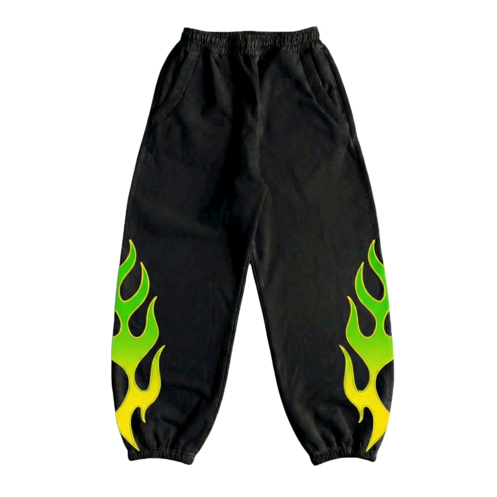 GREEN FLAME TROUSERS