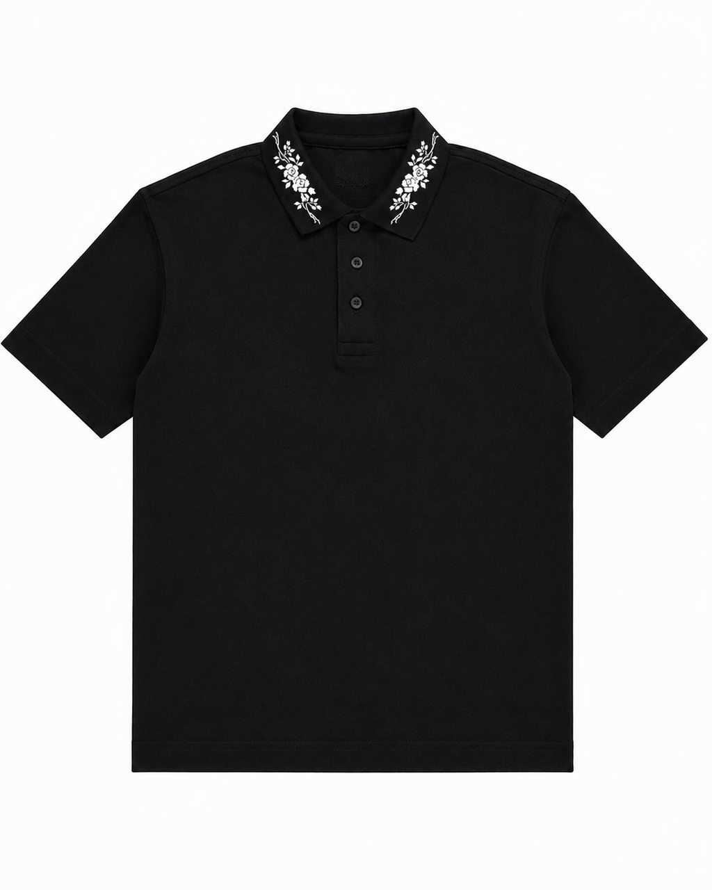 Polo nera/bianca