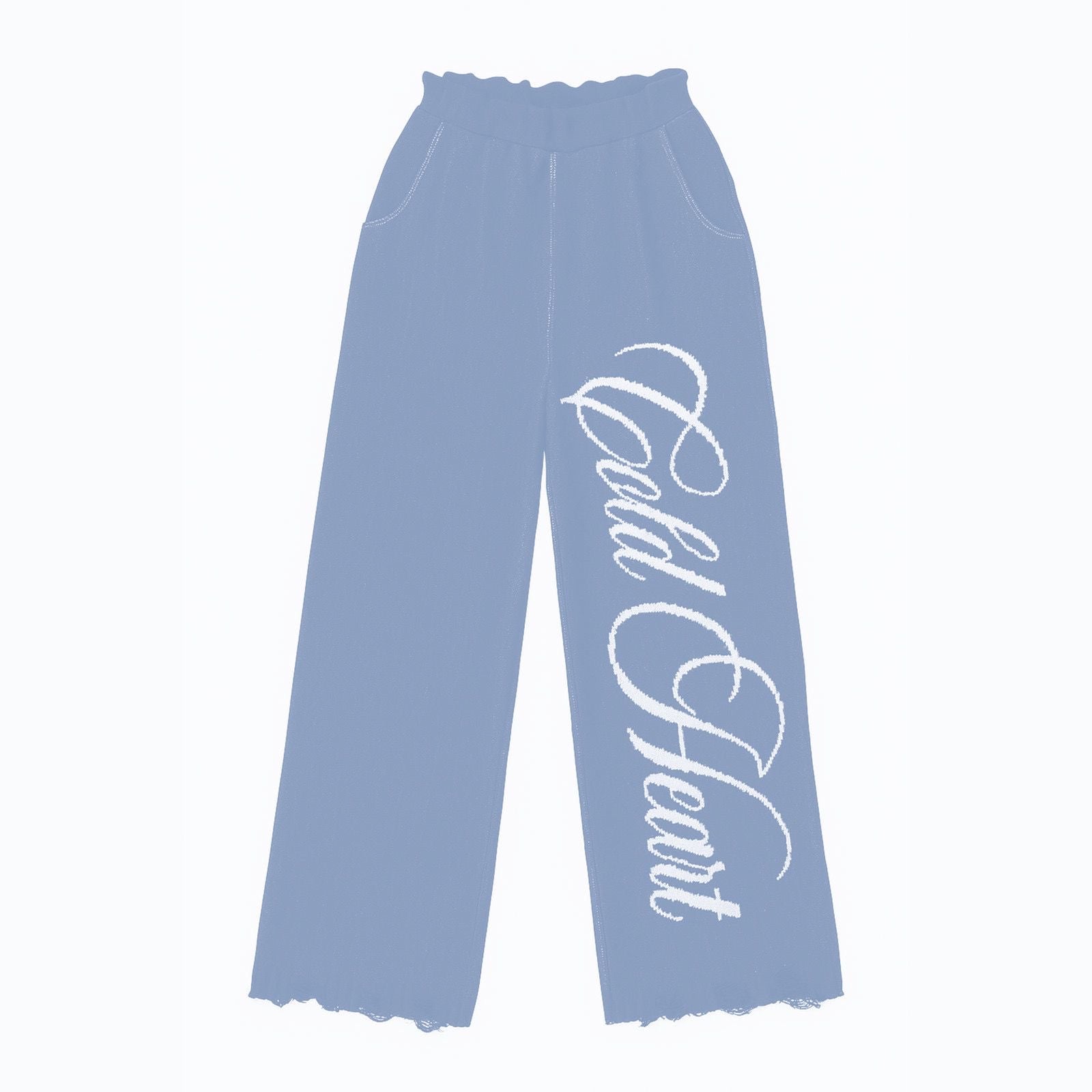 TROUSERS LIGHT BLUE