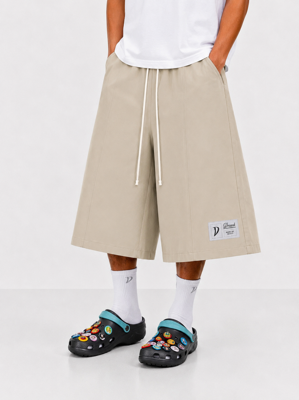 BAGGHY SHORTS BEIGE