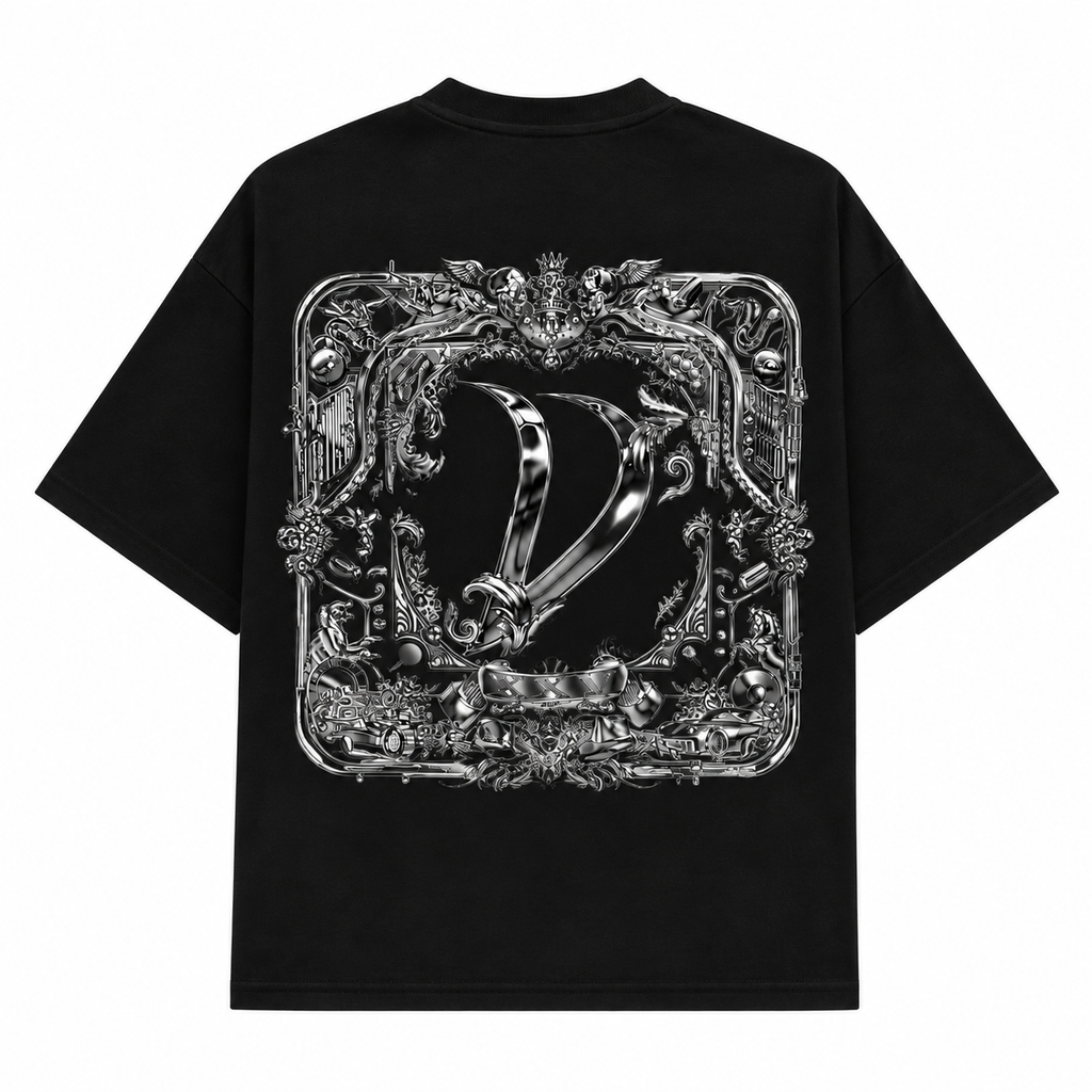 T-SHIRT DONATI BLACK