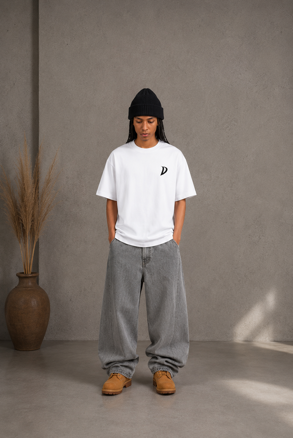 T-SHIRT PUGLIA VIBES ONLY - WHITE