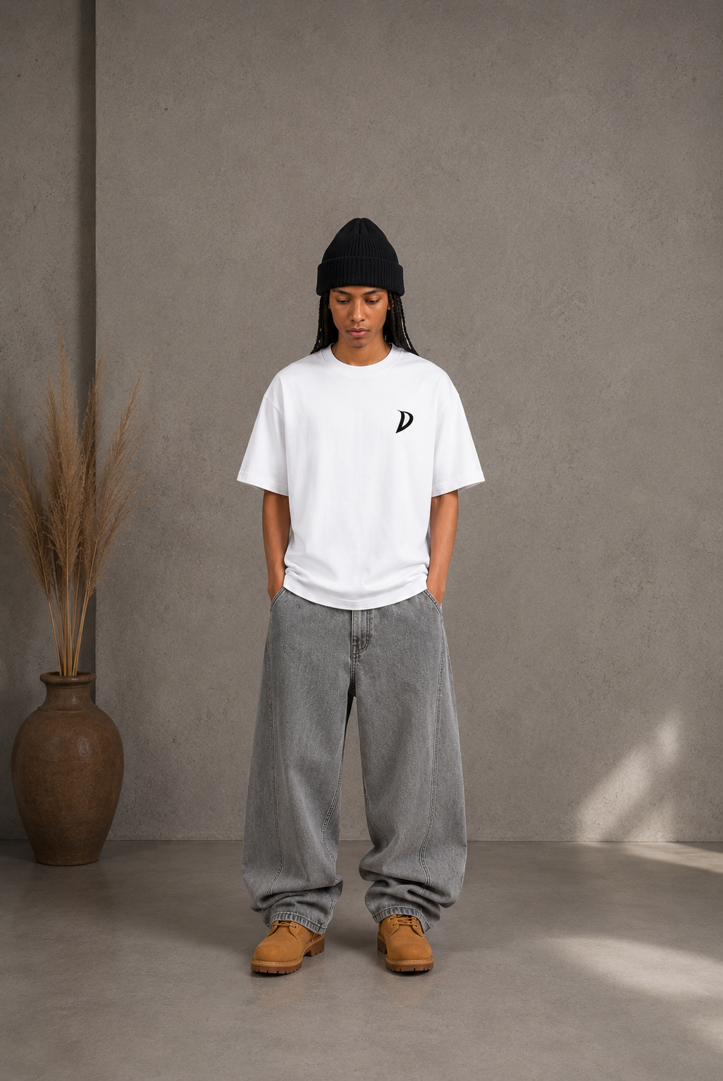 T-SHIRT PUGLIA VIBES ONLY - WHITE