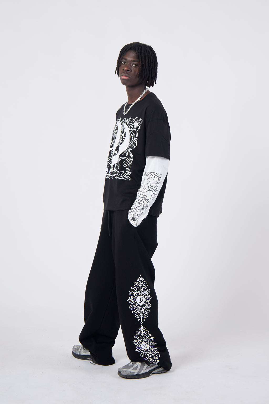 TRACKSUITE TROUSERS BLACK