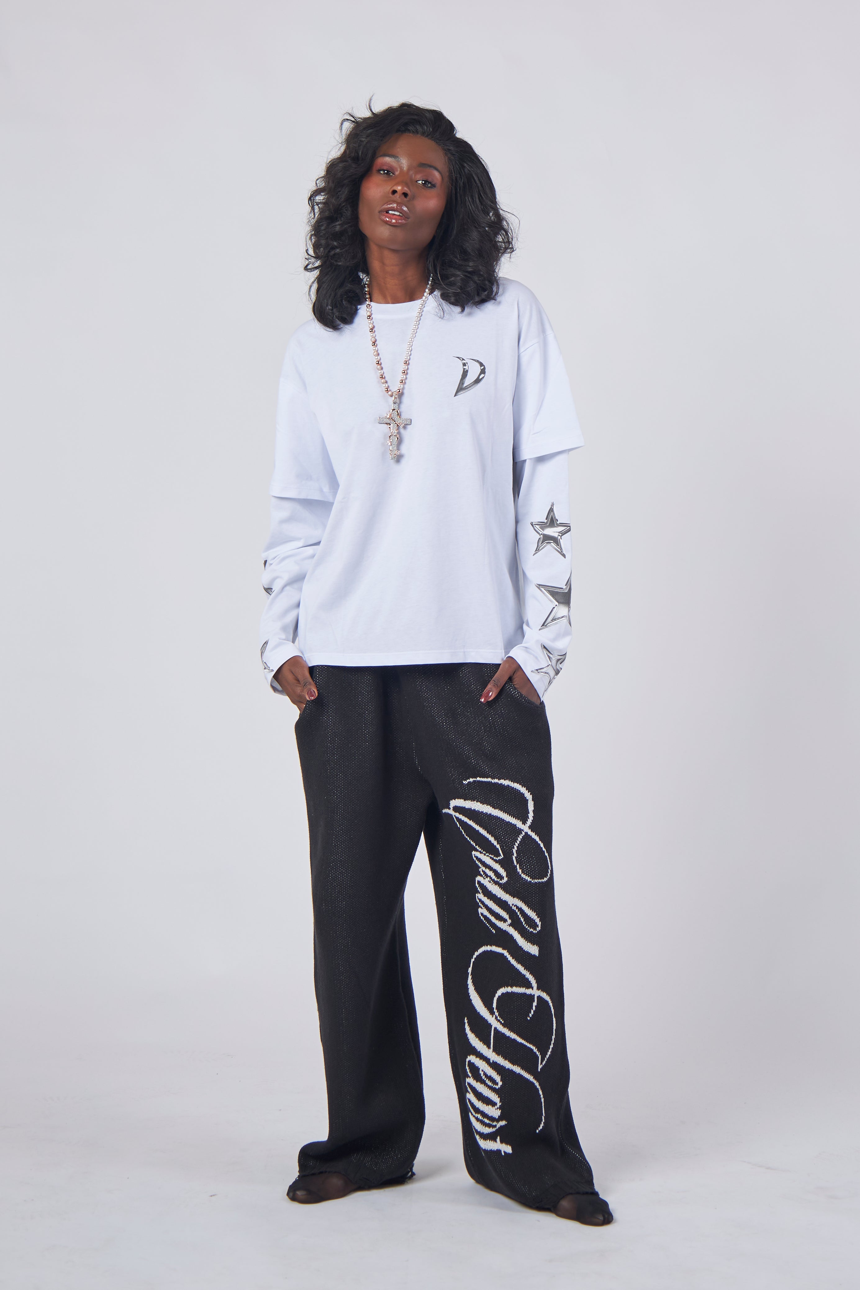 LONGSLEEVE STELLE BIANCA