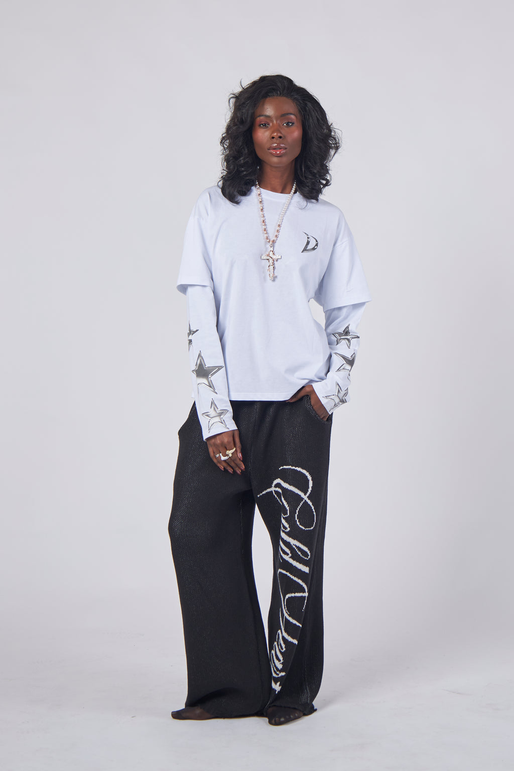 LONGSLEEVE STELLE BIANCA