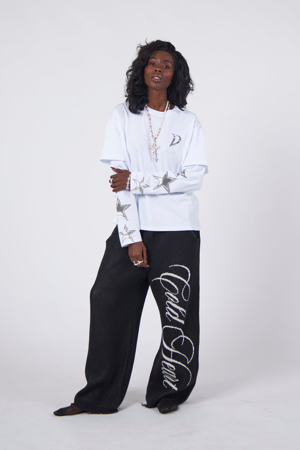 LONGSLEEVE STELLE BIANCA