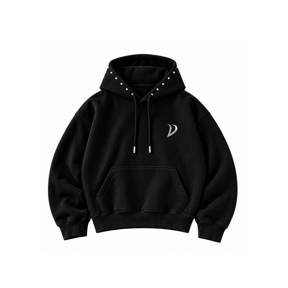 Black studded sweatshirt