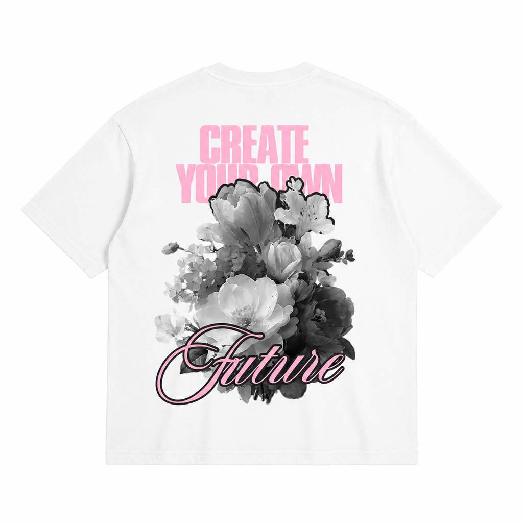 T-SHIRT CREATE YOUR FUTURE WHITE