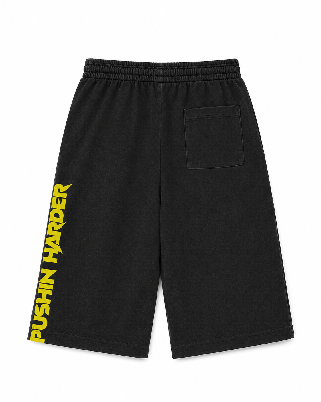 SHORTS BLACK/YELLOW