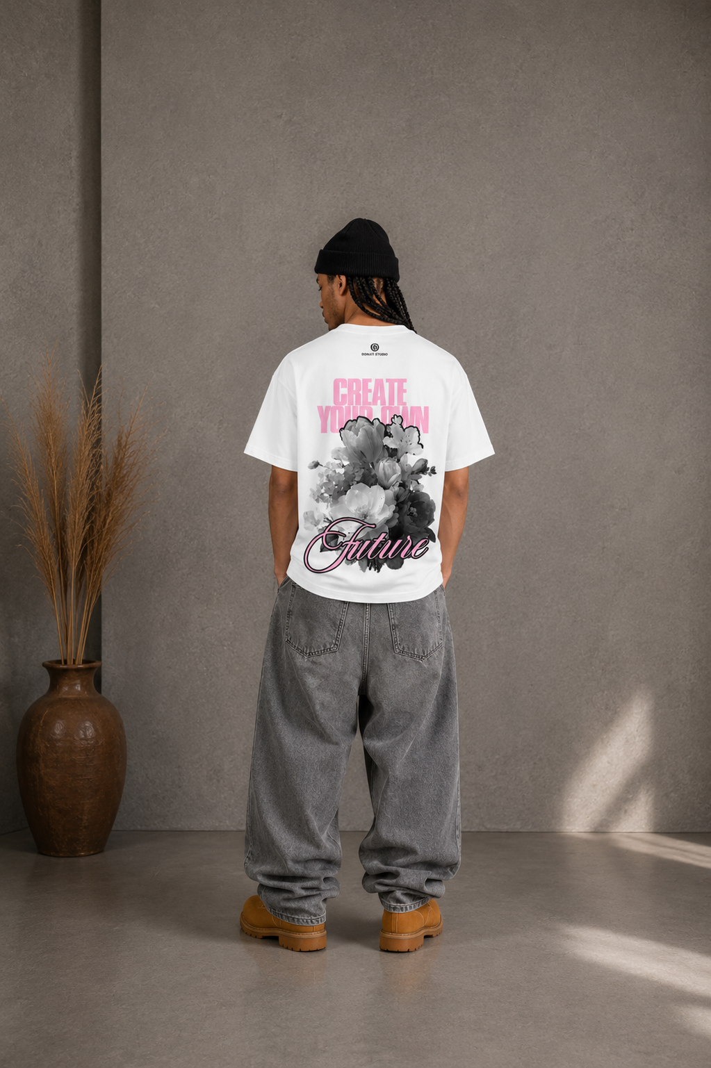 T-SHIRT CREATE YOUR FUTURE WHITE