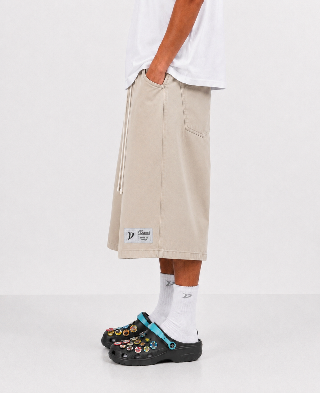 BAGGHY SHORTS BEIGE
