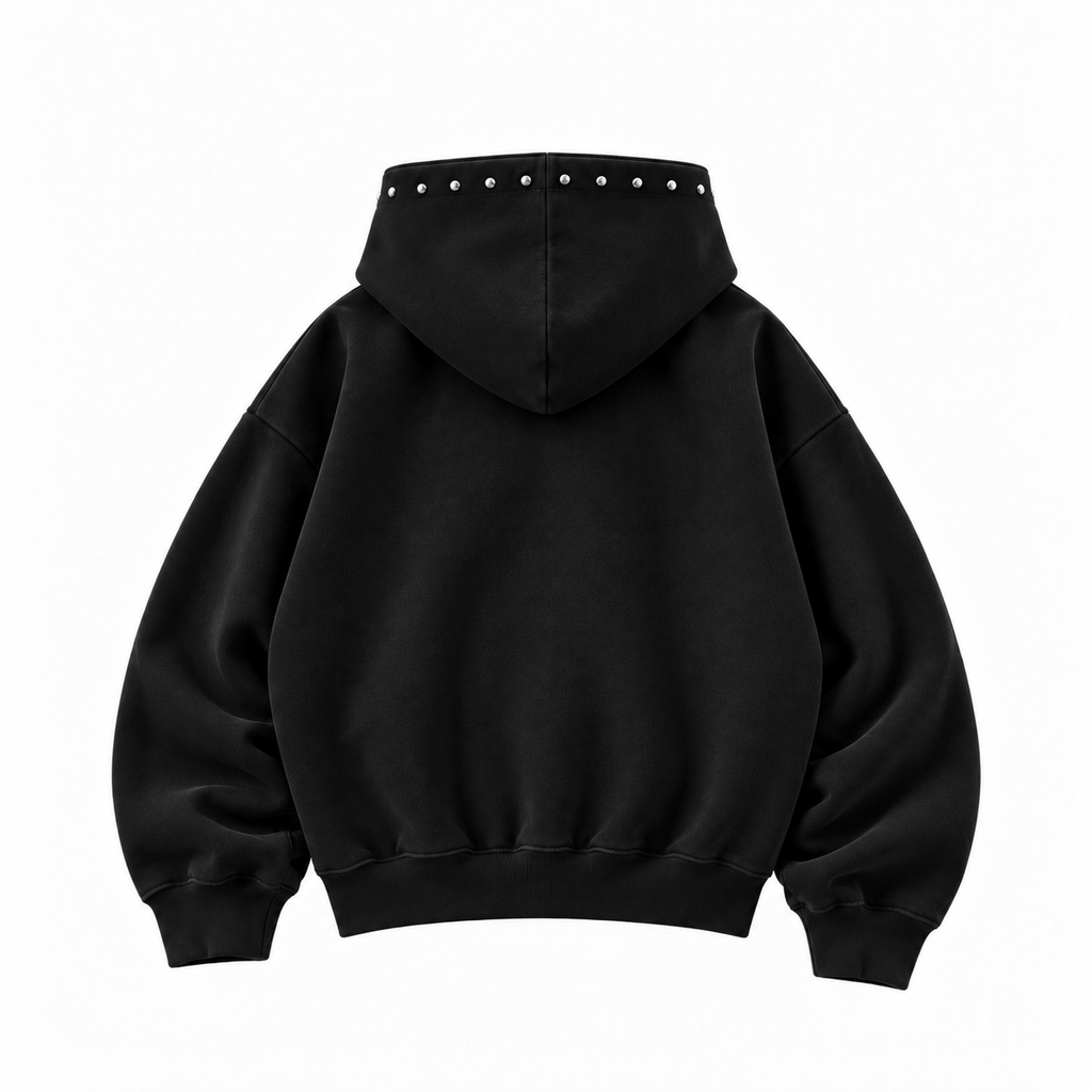 Black studded sweatshirt