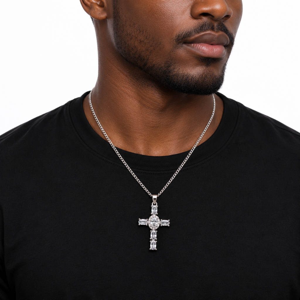 Collana Cross Shine