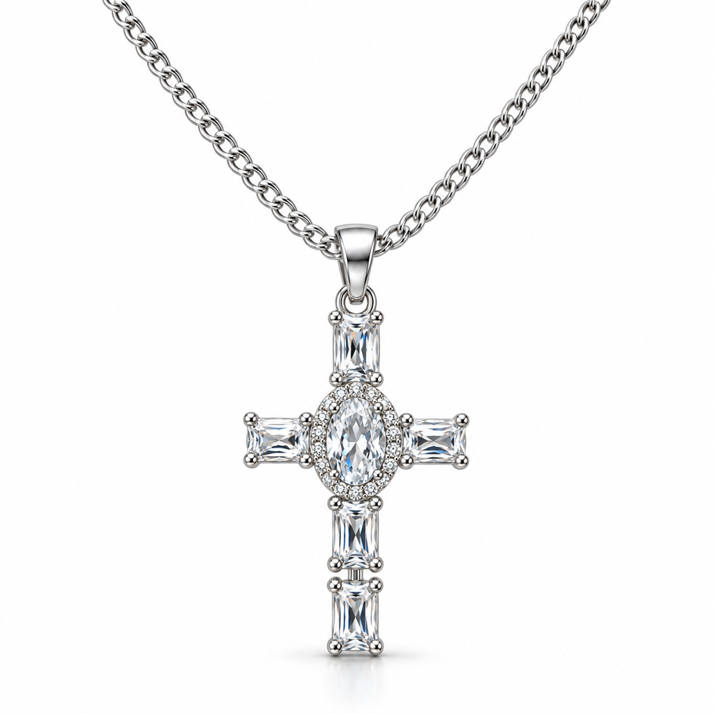 Collana Cross Shine