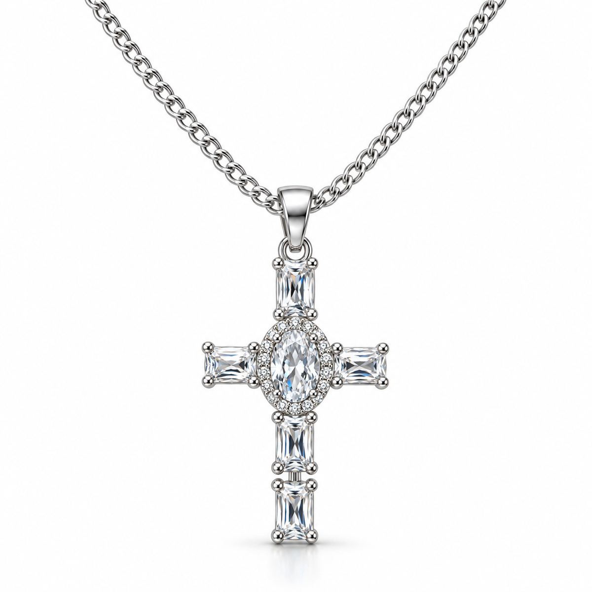 Collana Cross Shine
