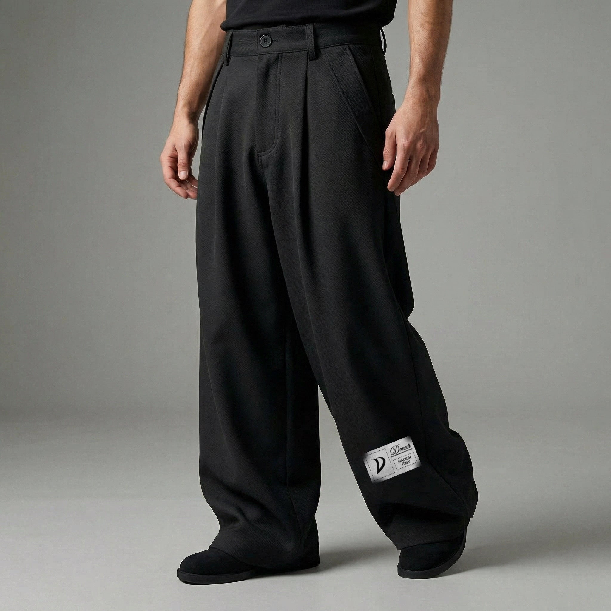 Baggy trousers black