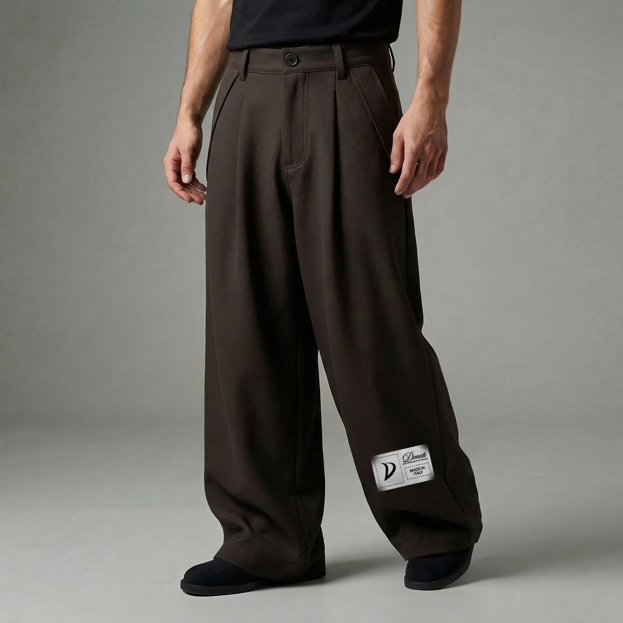 Baggy trousers brown