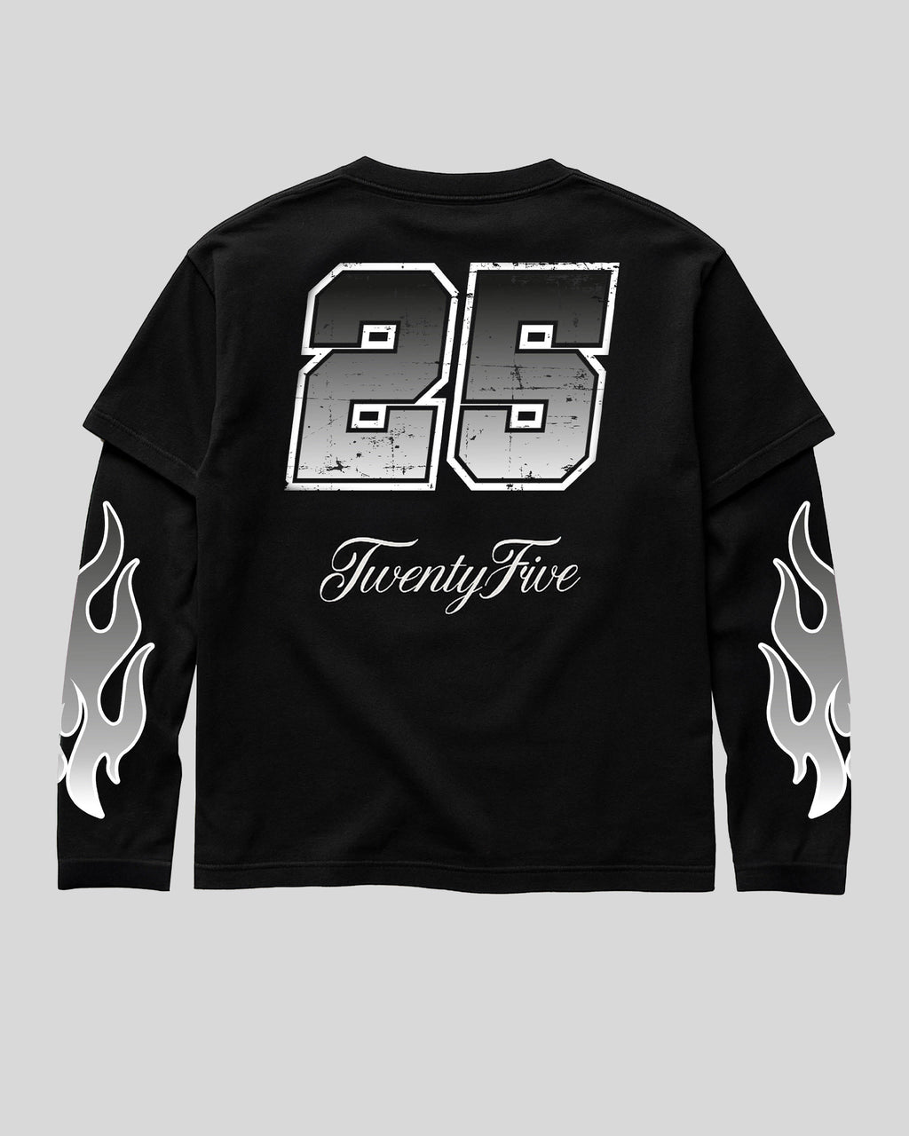 LONGSLEEVE BLACK/GREY