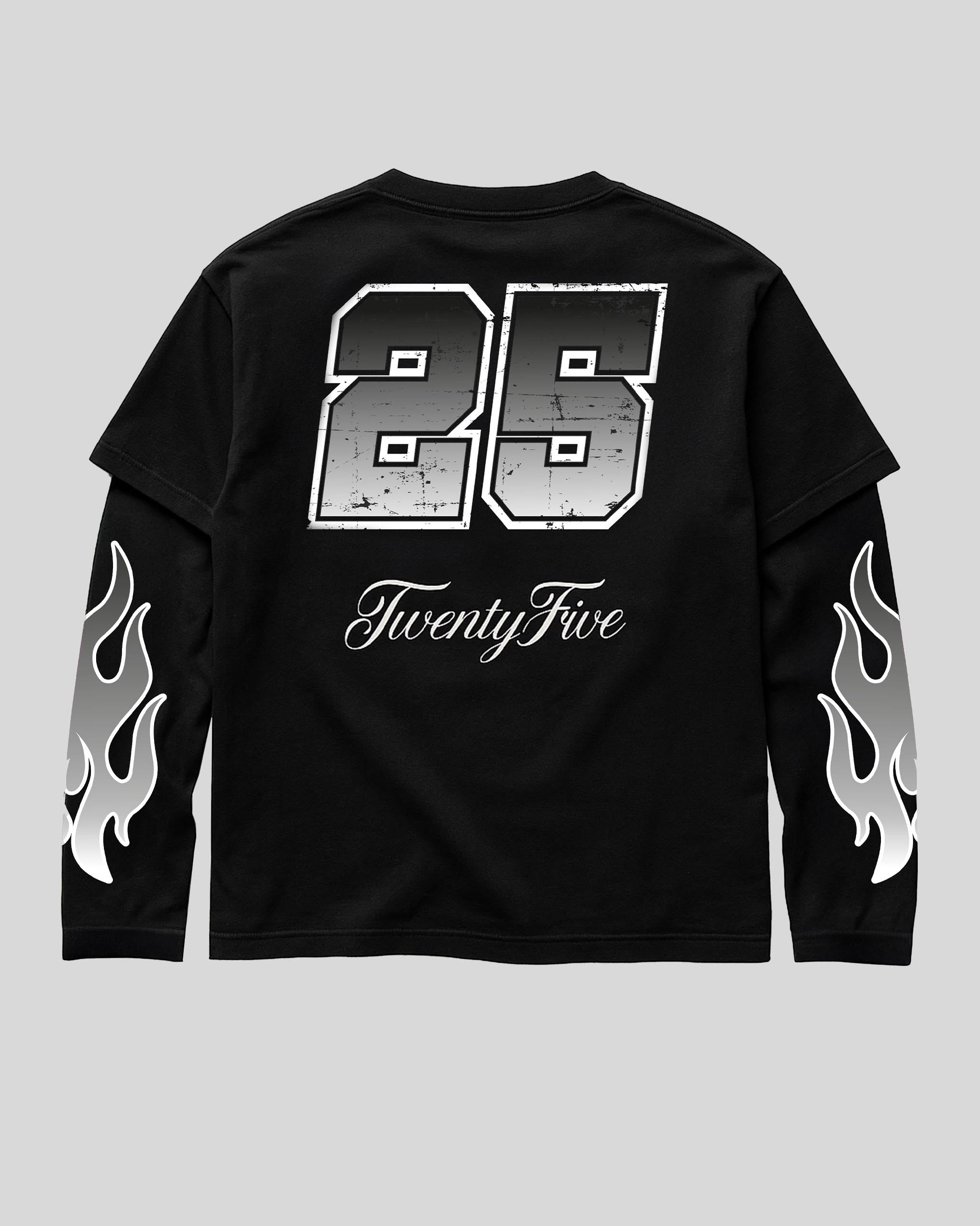 LONGSLEEVE BLACK/GREY