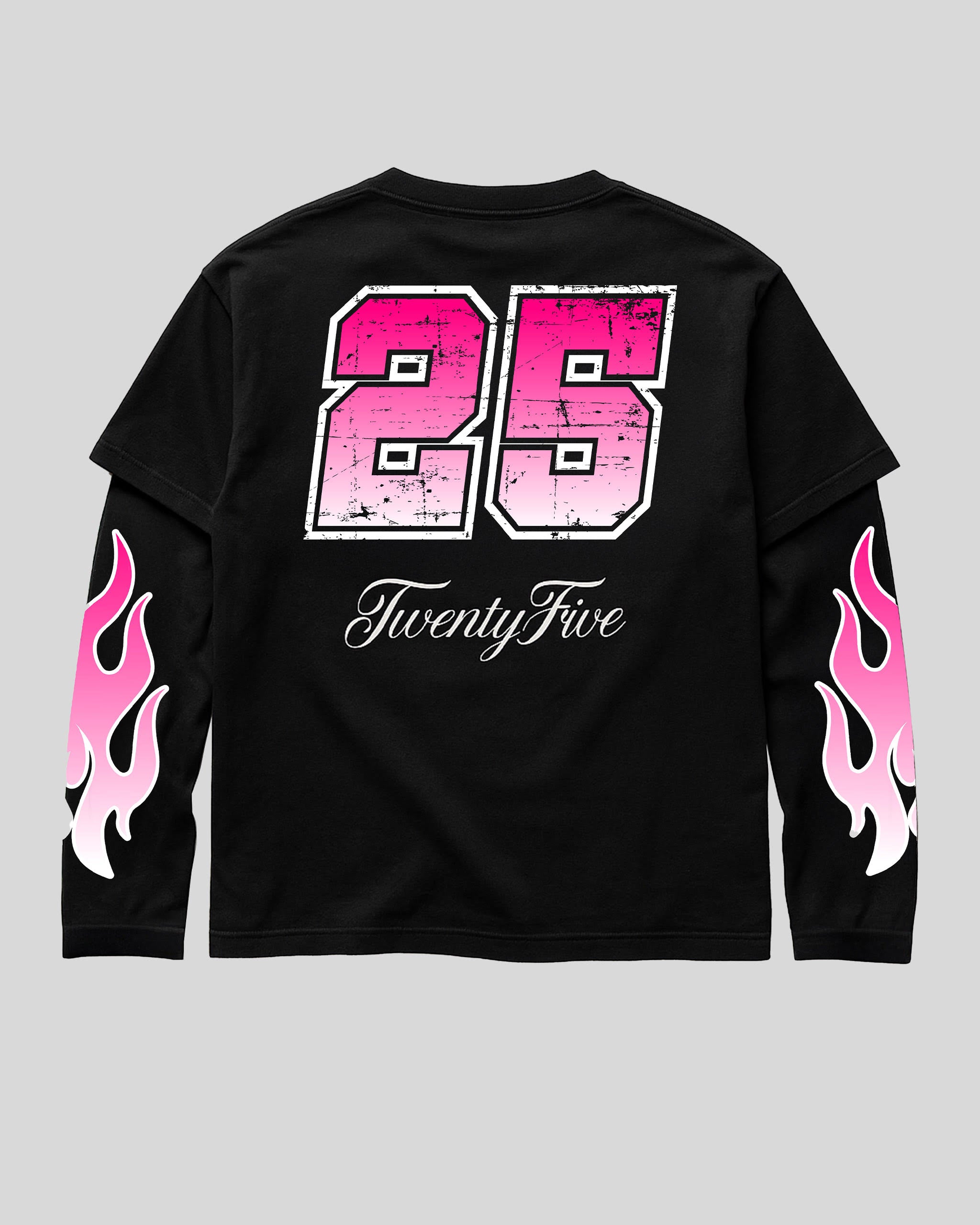 LONGSLEEVE BLACK/PINK