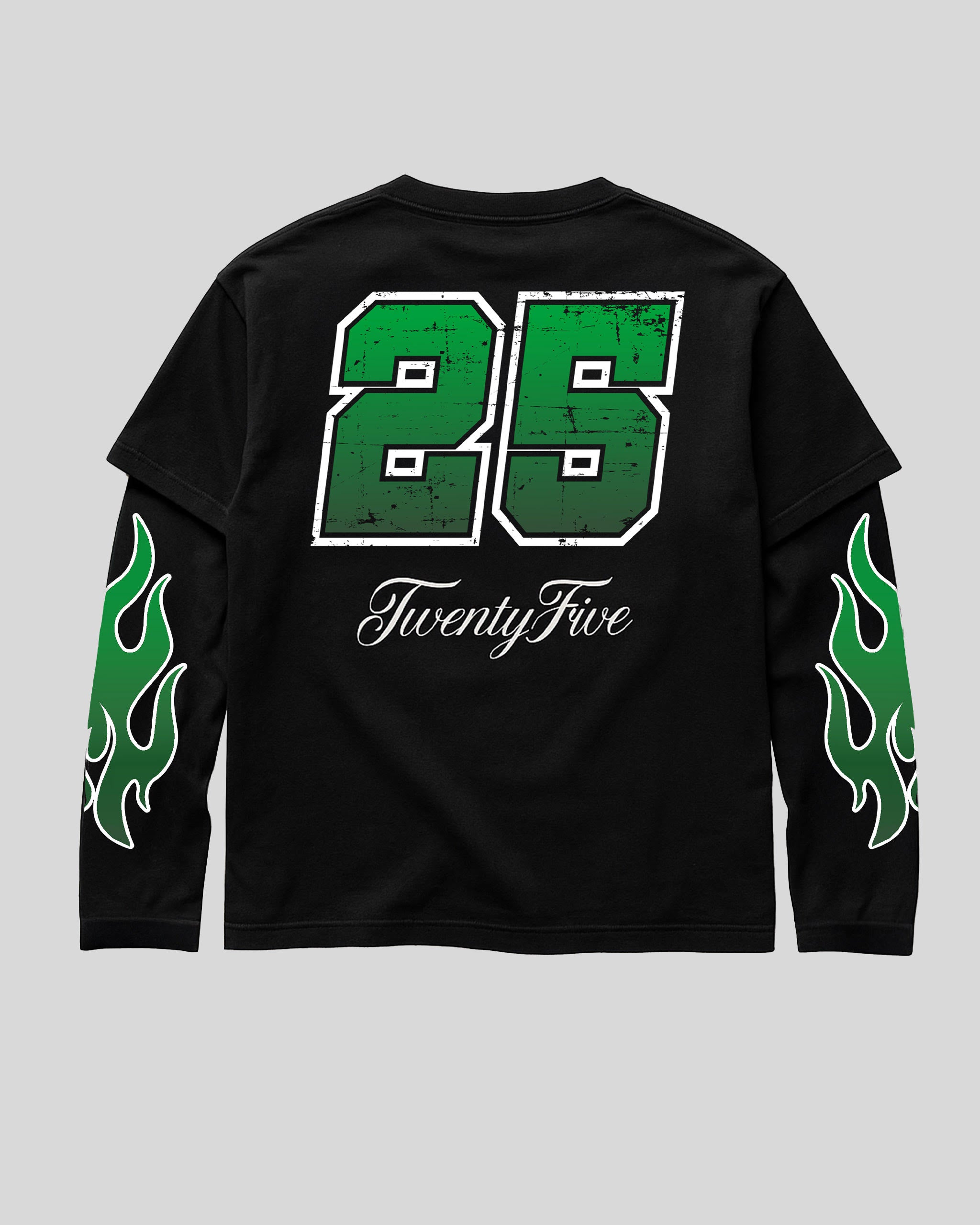 LONGSLEEVE BLACK/GREEN