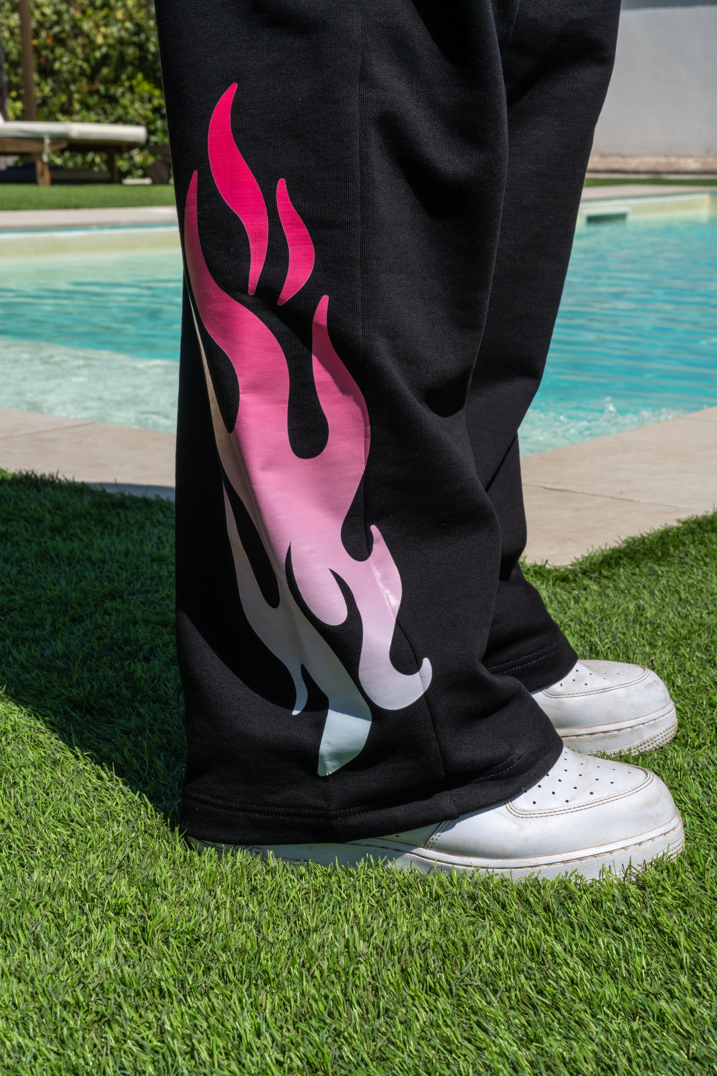 PINK FLAME TROUSERS