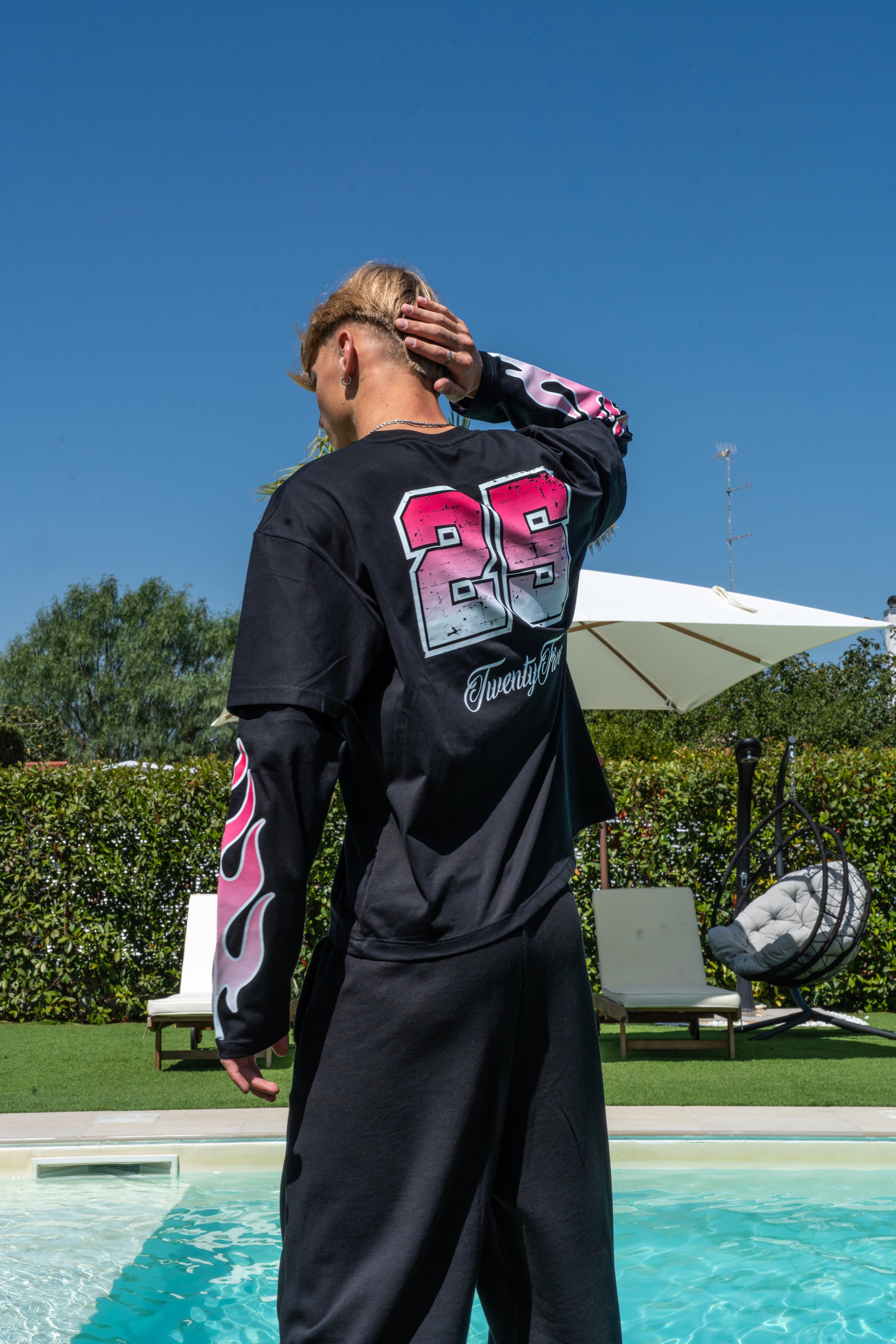 LONGSLEEVE BLACK/PINK