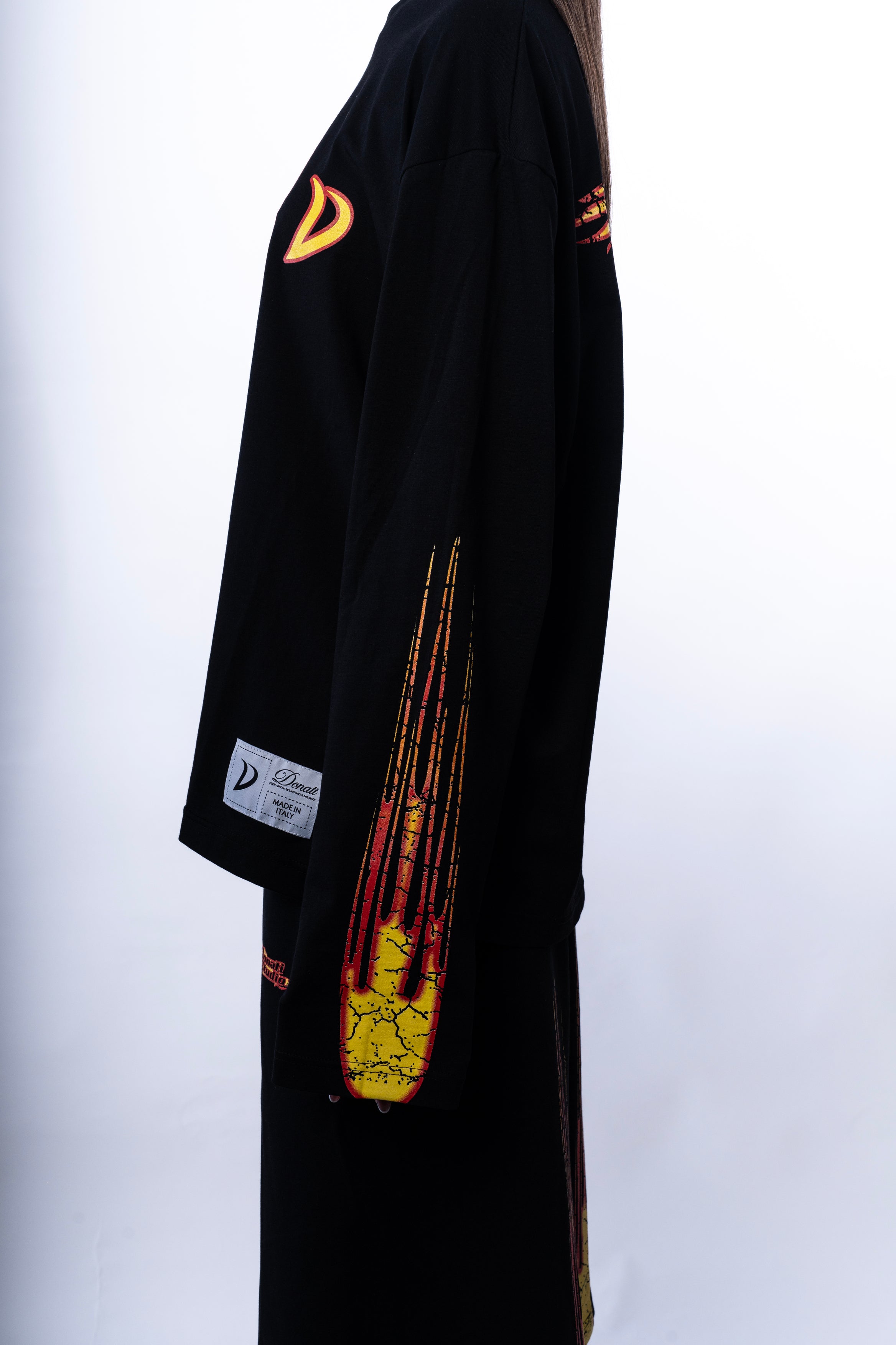 LONGSLEEVE FLAME BLACK