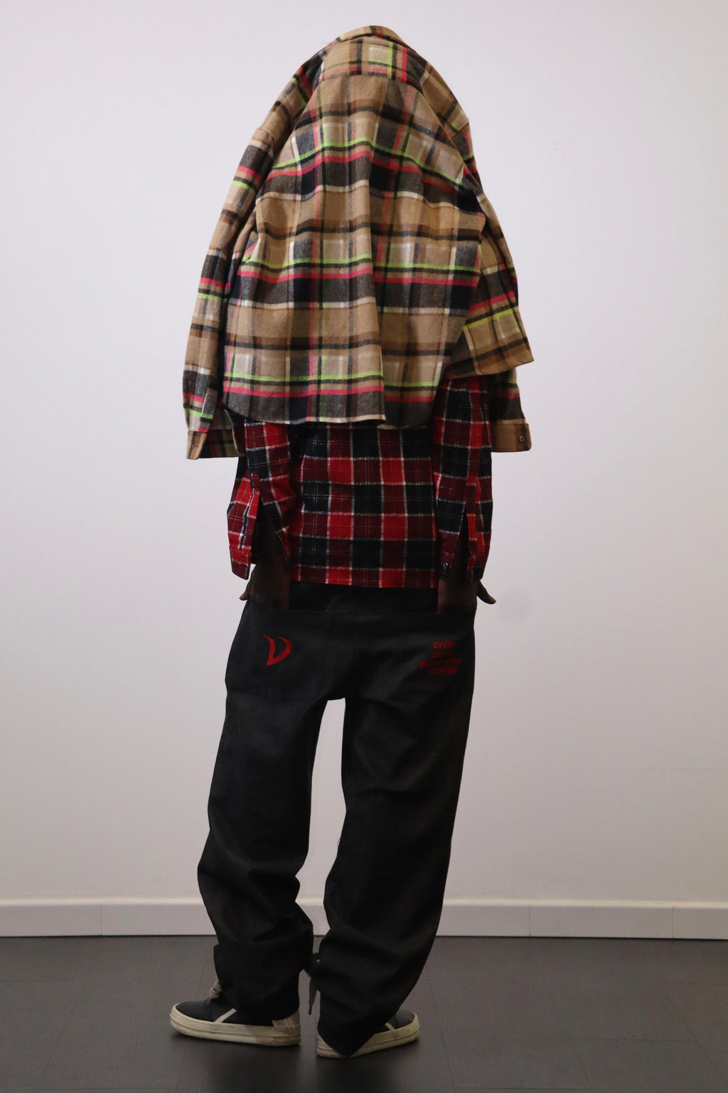 RED HANDMADE TROUSERS