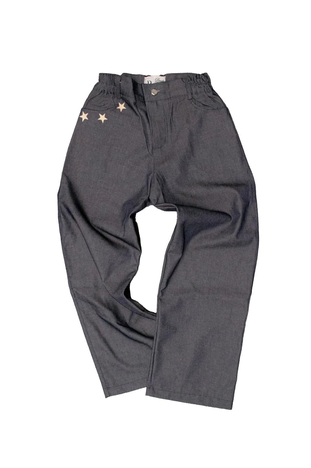 WHITE HANDMADE TROUSER