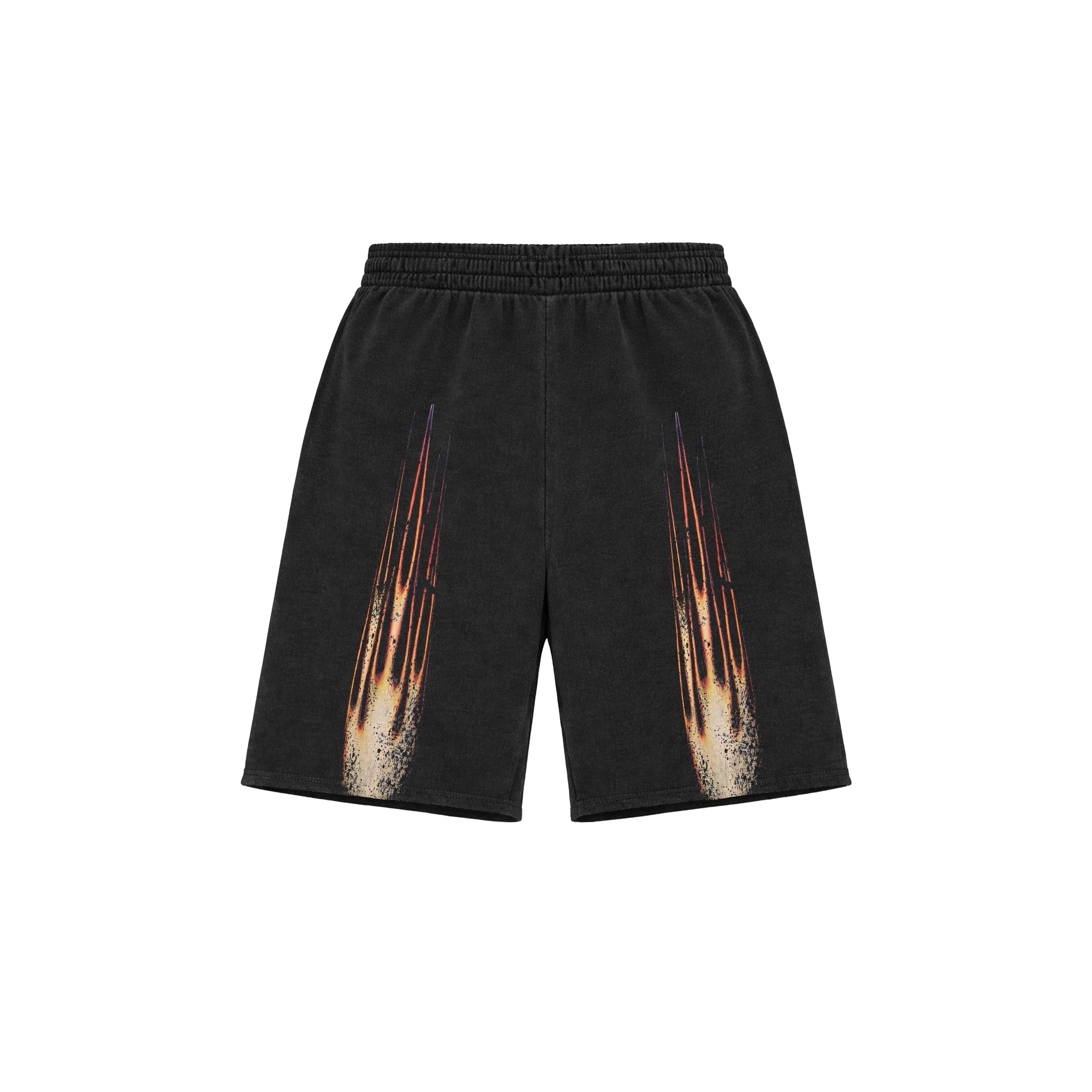 PANTALONCINI FLAME BLACK