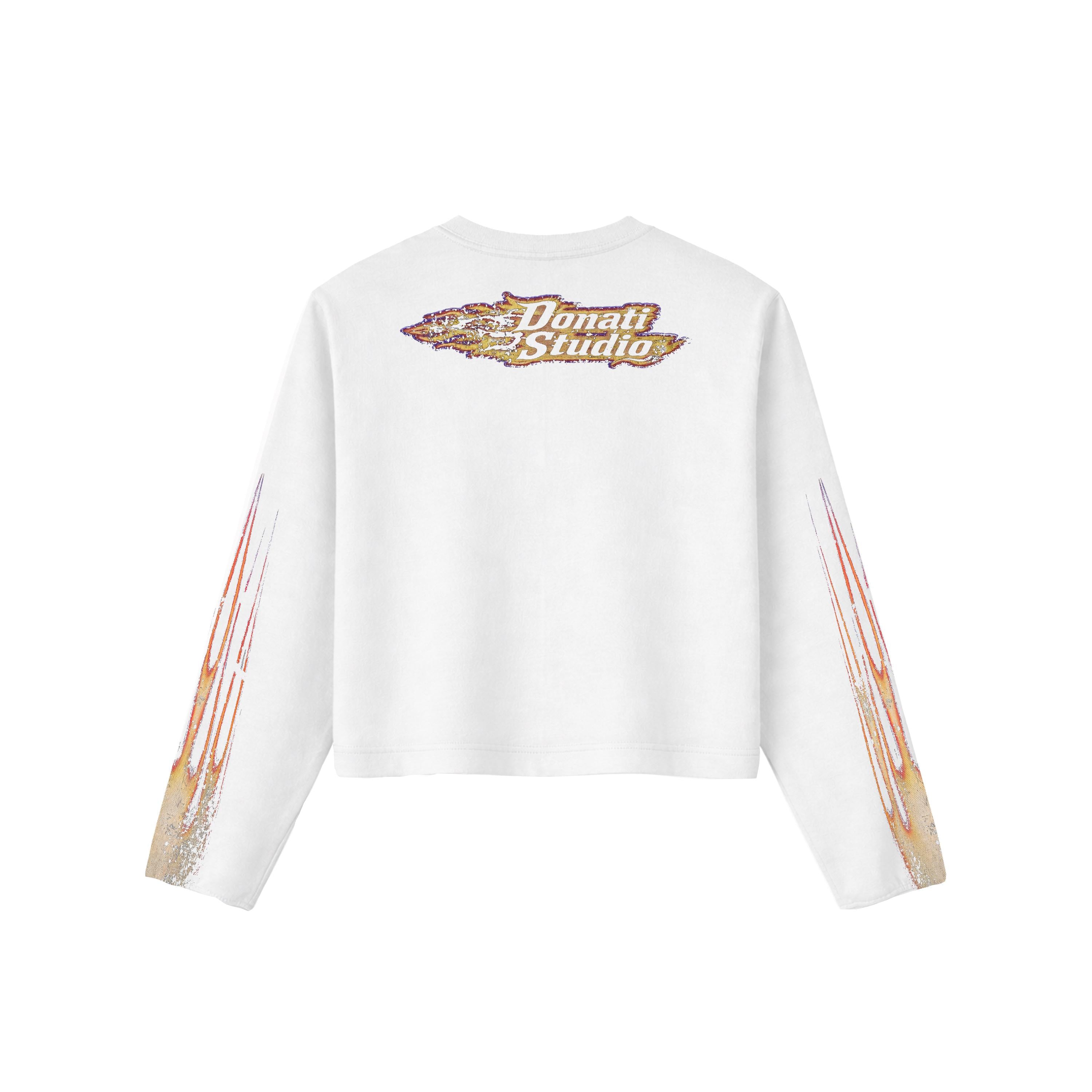 LONGSLEEVE FLAME WHITE