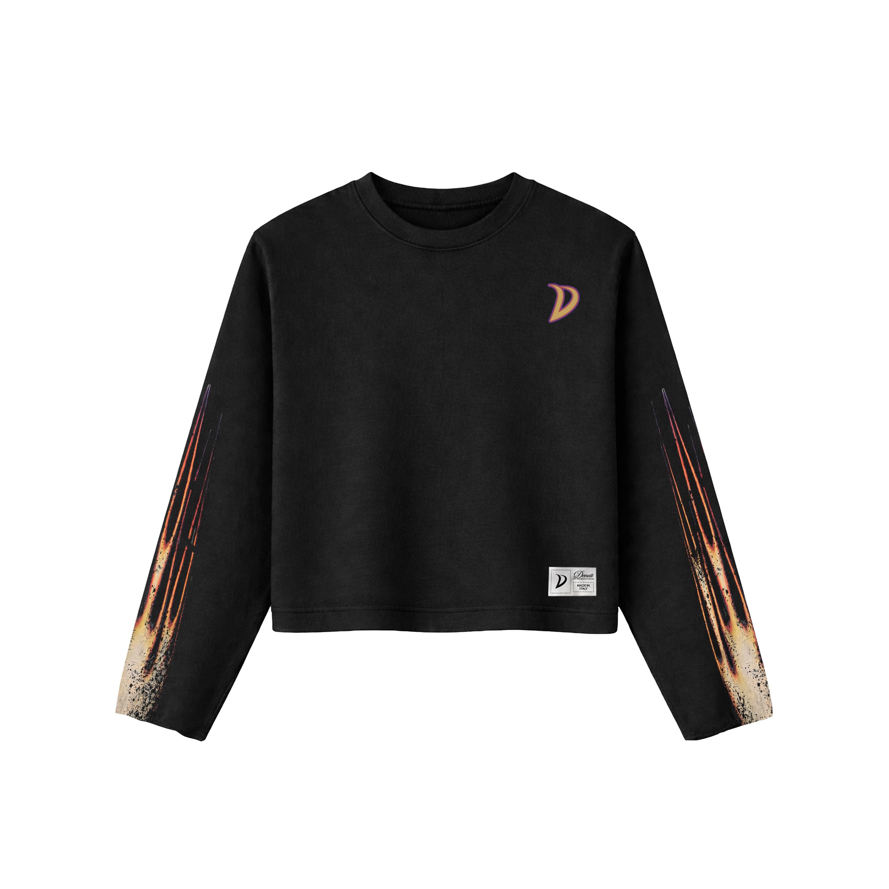LONGSLEEVE FLAME BLACK
