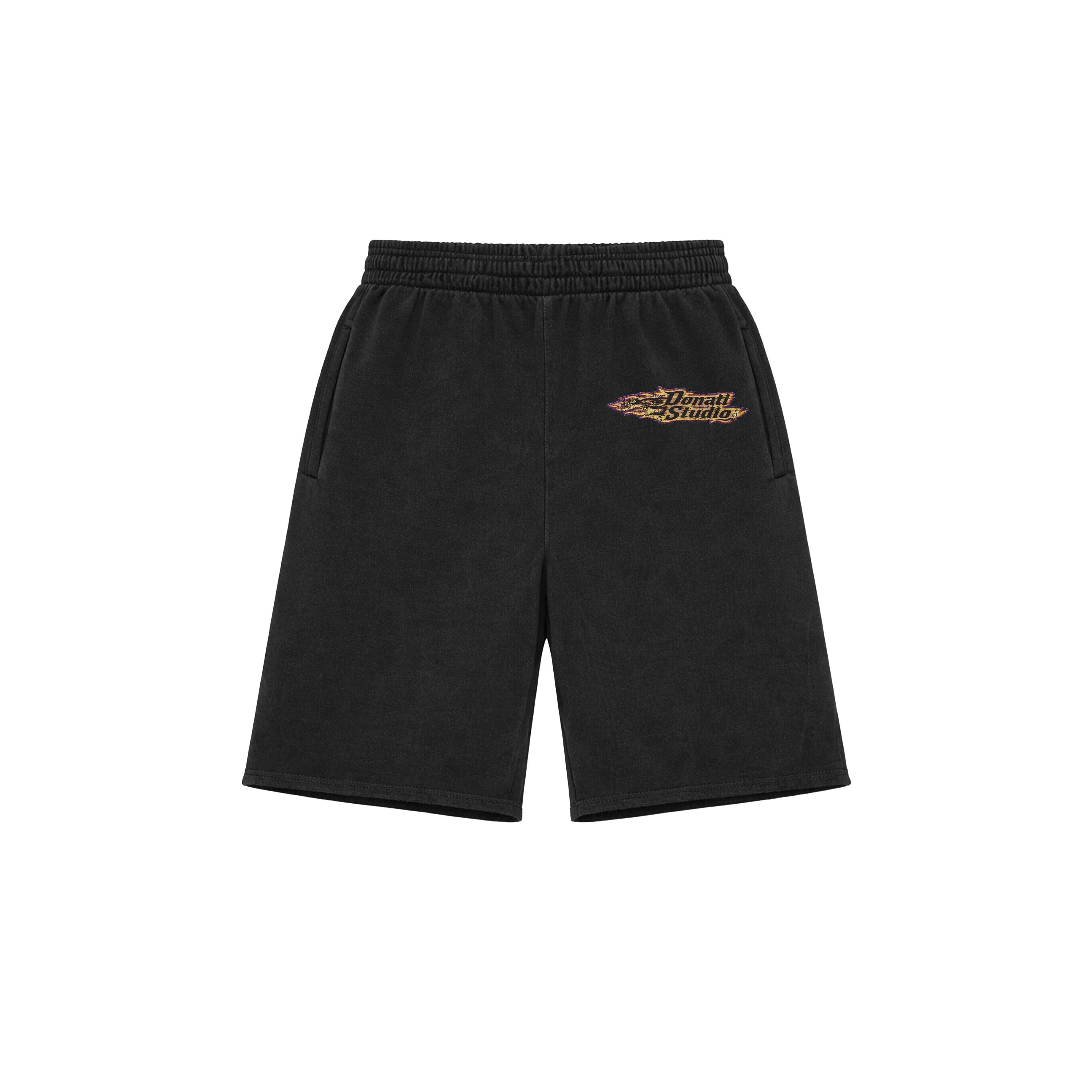 PANTALONCINI FLAME BLACK