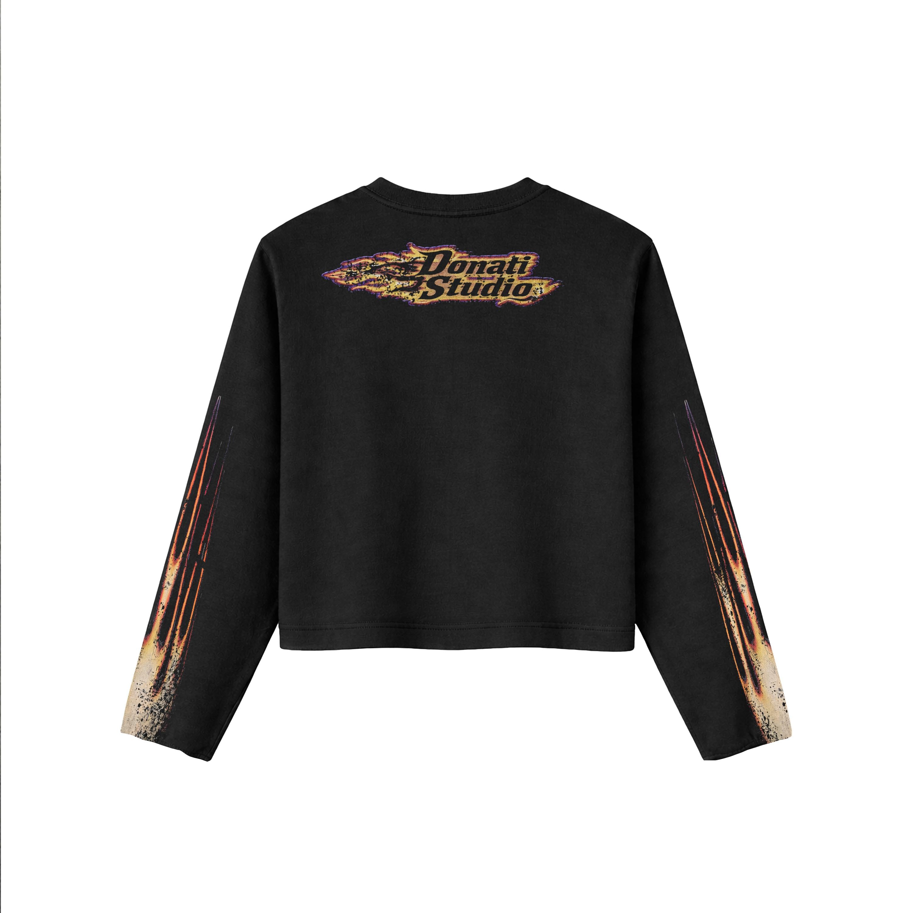 LONGSLEEVE FLAME BLACK
