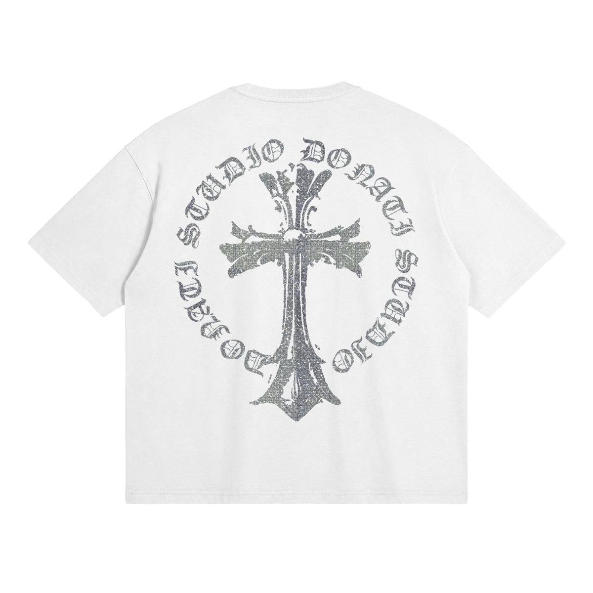 T-SHIRT CROCI WHITE
