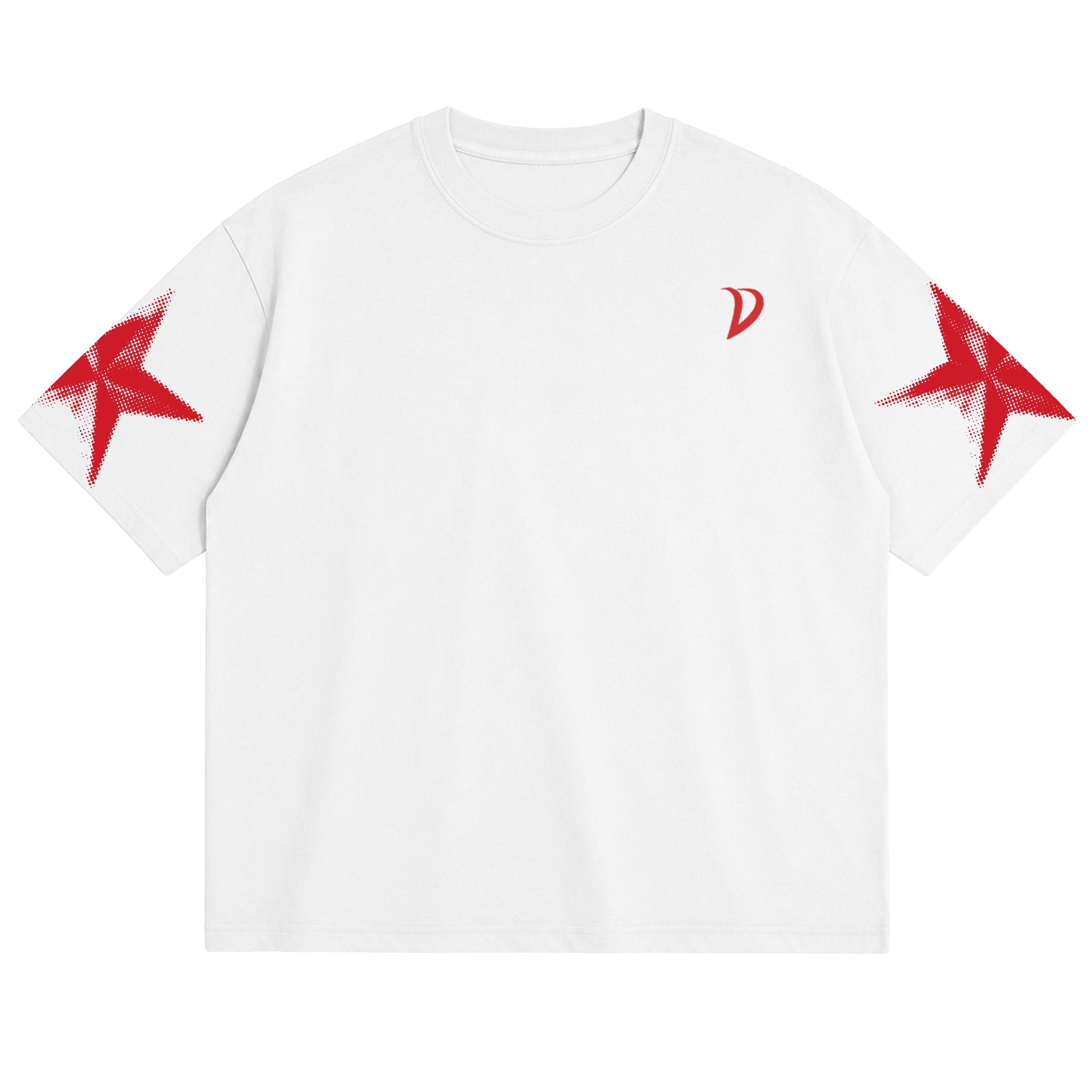 T-SHIRT DREAM BIG WHITE/RED