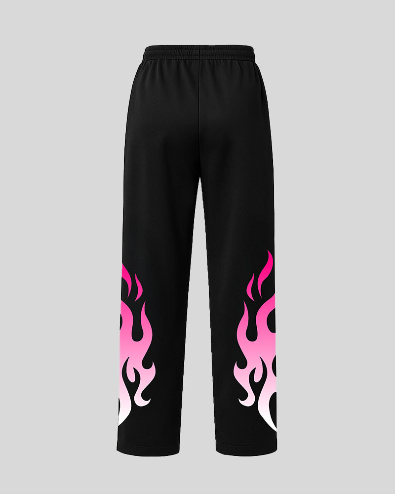 PINK FLAME TROUSERS
