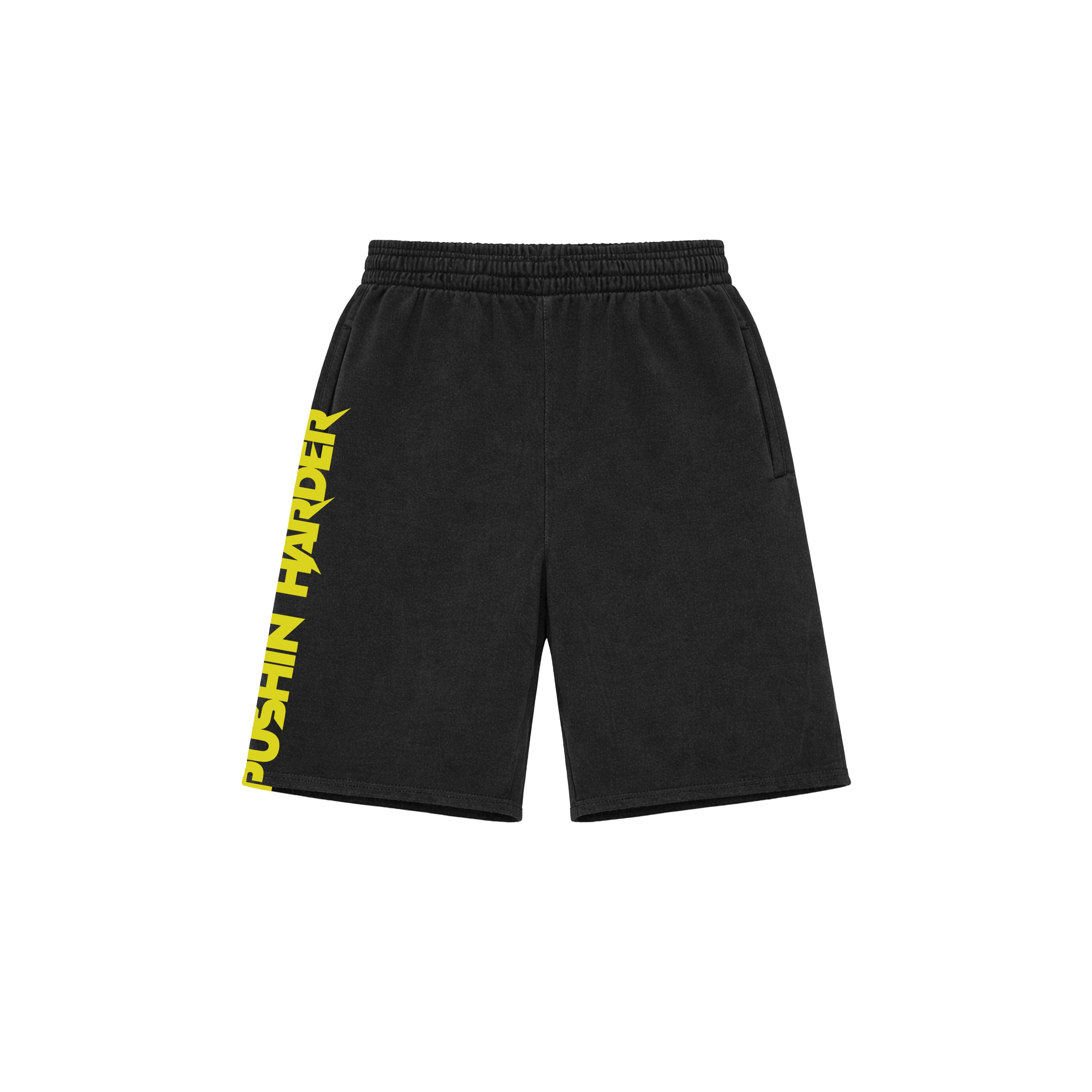 SHORTS BLACK/YELLOW