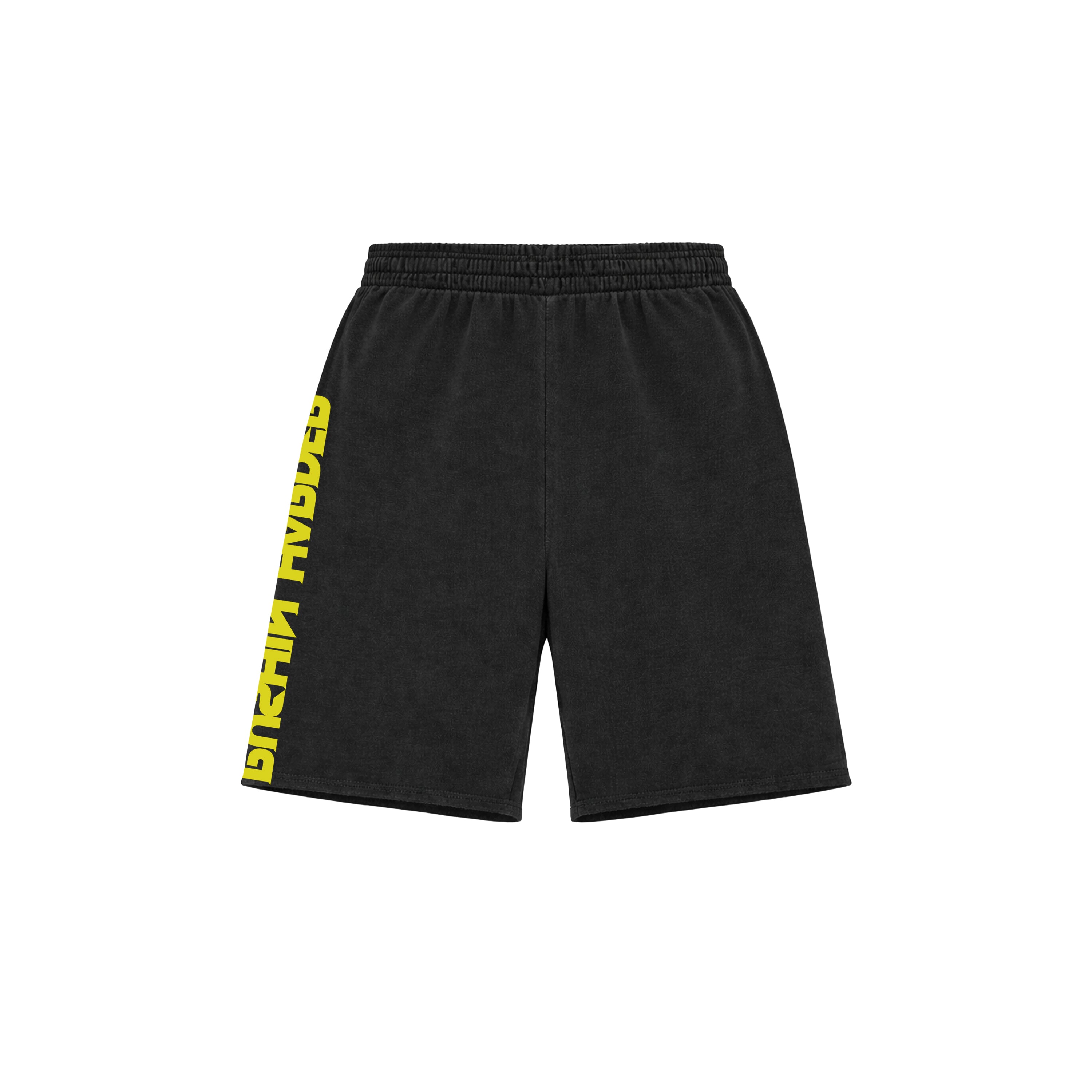 SHORTS BLACK/YELLOW