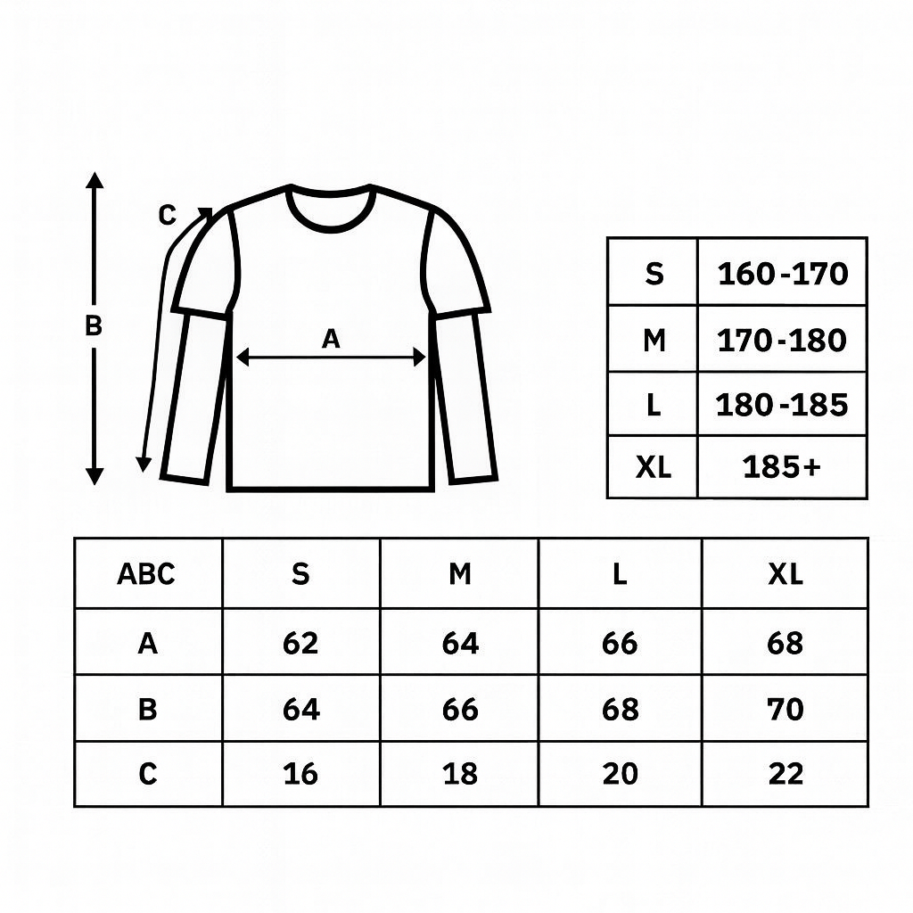 LONGSLEEVE BLACK/GREY