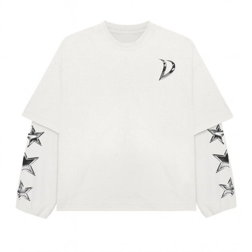 LONGSLEEVE STELLE BIANCA