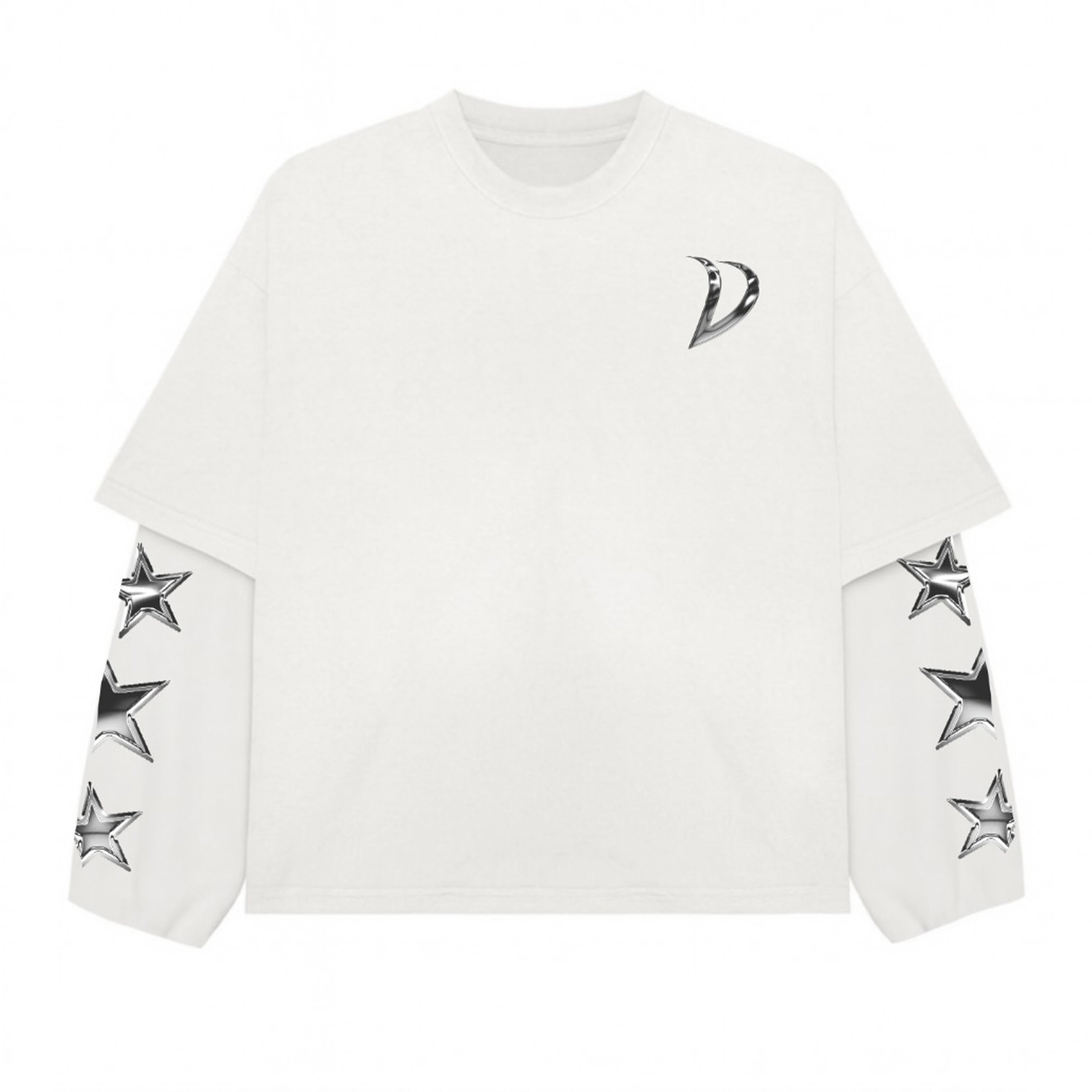 LONGSLEEVE STELLE BIANCA